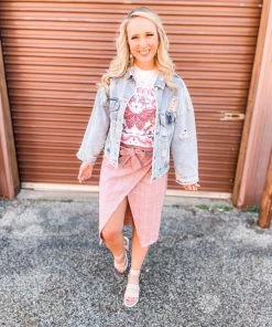 Listicle Bethany Tweed Wrap Midi Skirt 9 Listicle Bethany Tweed Wrap Midi Skirt