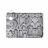 Texas Bling Tuxedo Snakeskin- Large Silicone Pouch