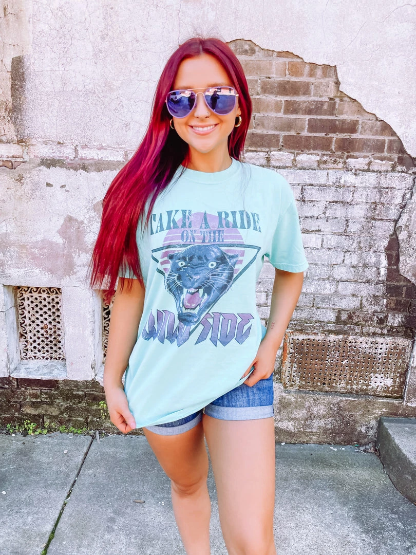 Pierce + Pine Ride On The Wild Side Graphic Tees 2 Pierce + Pine Ride On The Wild Side Graphic Tees