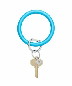 Texas Bling Peacock Pearlized Collection Key Ring