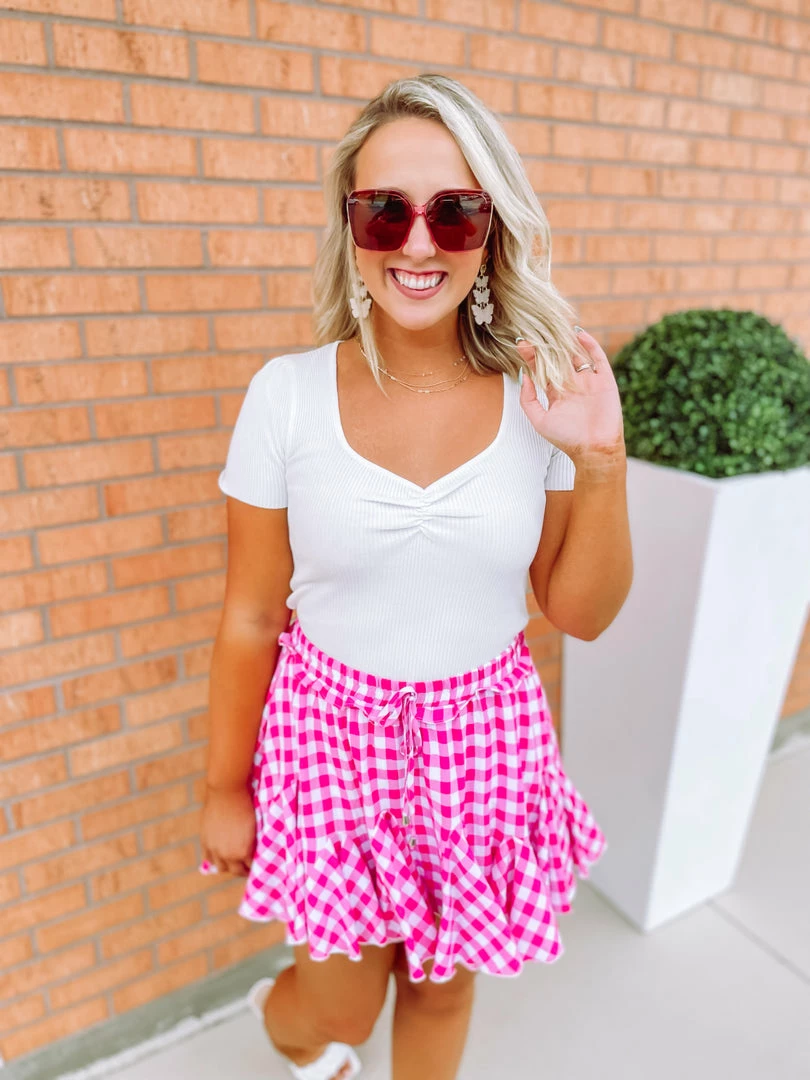 Love Tree Tops Charlotte Knit Short Sleeve Crop Top 5 Love Tree Tops Charlotte Knit Short Sleeve Crop Top