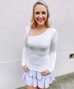 Hyfve Kali White Asymmetrical Top Tops 8 Hyfve Kali White Asymmetrical Top Tops