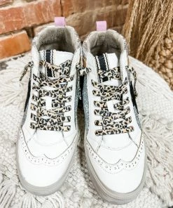 Shu Shop Shoes Rina Silver Sparkle Star Sneakers