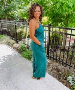 Kori Rompers & Jumpsuits Evie Cinched Waist Wide Leg Jumper 8 Kori Rompers & Jumpsuits Evie Cinched Waist Wide Leg Jumper