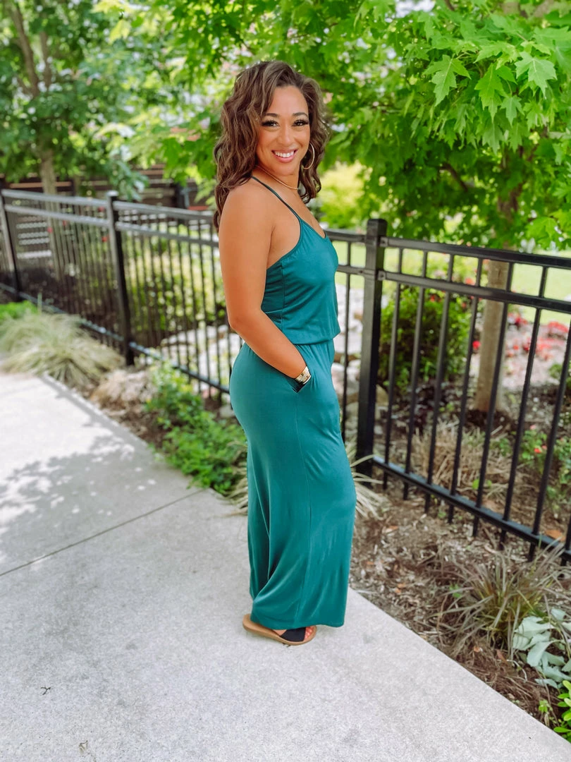 Kori Rompers & Jumpsuits Evie Cinched Waist Wide Leg Jumper 4 Kori Rompers & Jumpsuits Evie Cinched Waist Wide Leg Jumper