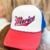 Texas Bling Merica Foam Trucker Hat