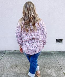 Hayden Plus Brooke V Neck Dolman Floral Top 6 Hayden Plus Brooke V Neck Dolman Floral Top