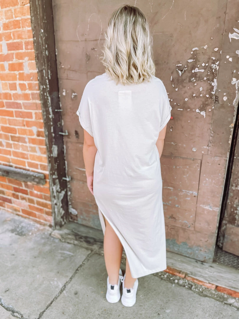 Faith Apparel Dresses Wild West Midi T-Shirt Dress 4 Faith Apparel Dresses Wild West Midi T-Shirt Dress