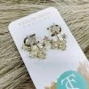 Texas Bling Jewelry Eloise Star Cluster Stud Earrings