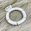 Texas Bling Silver Single Acrylic Bracelet Jewelry