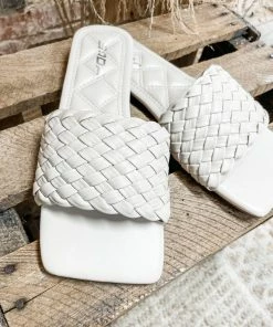 Fortune Dynamic Tweet Sandals- Bone Shoes