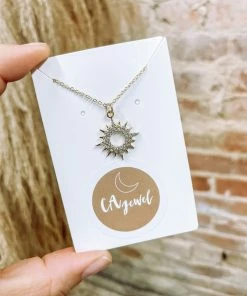 Texas Bling Hollywood Pave Star Necklace Jewelry