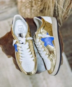 Shu Shop Shoes Piera Star Sneaker- Gold