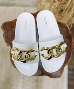 Fortune Dynamic Shoes Talent Sandals- White