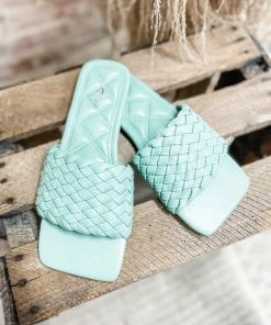 Fortune Dynamic Tweet Sandals- Sage Shoes