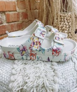 Mia Shoes Kiana Sandals- Flower