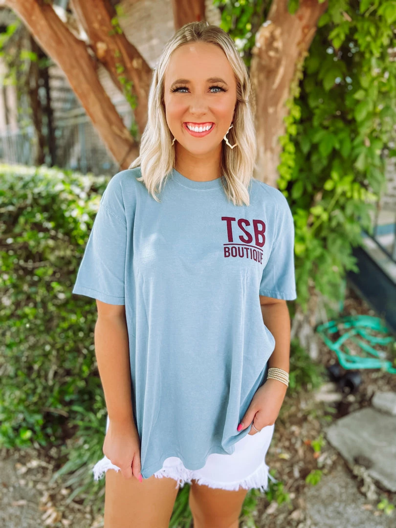 G Ink Graphic Tees TSB R&J-Blue/ Maroon 2 G Ink Graphic Tees TSB R&J-Blue/ Maroon