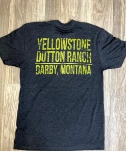 Next Level Graphic Tees Distressed Yellowstone