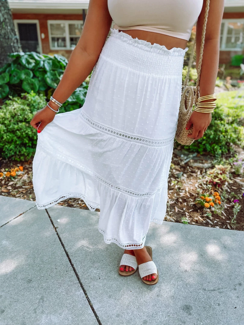 Ee:some Hattie Smocked Eyelet Maxi Skirt 1 Ee:some Hattie Smocked Eyelet Maxi Skirt