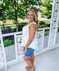 Zenana Premium Elina Basic Flowy Tank Top- Bone Plus 8 Zenana Premium Elina Basic Flowy Tank Top- Bone Plus