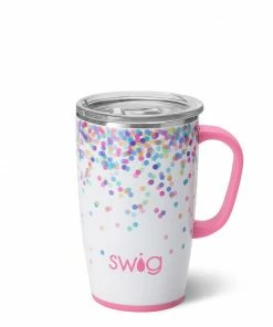 Texas Bling Confetti Travel Mug 18oz Gifts