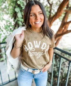 Pierce + Pine Howdy Honey Graphic Tees