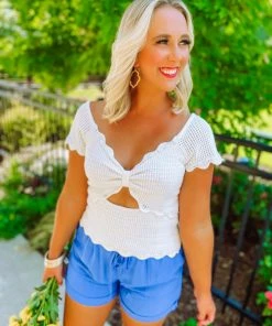 Promesa USA Tops Flora Knit Sweater Top