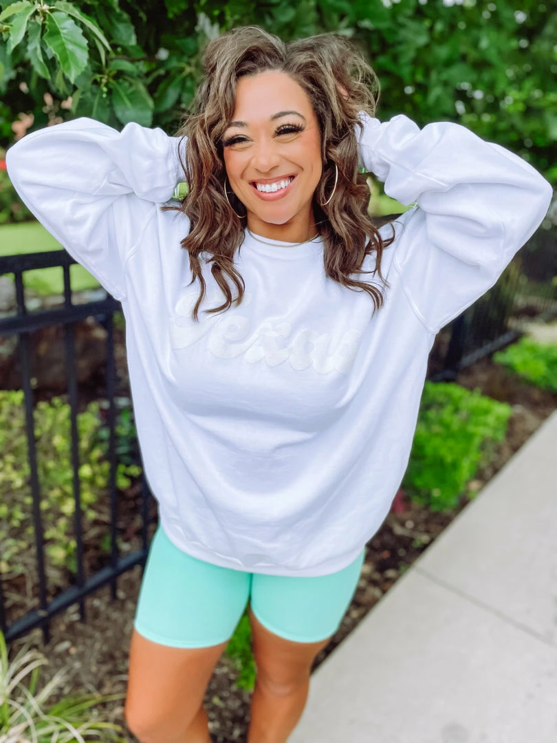 G Ink Texas Puff Sweatshirt 2 G Ink Texas Puff Sweatshirt