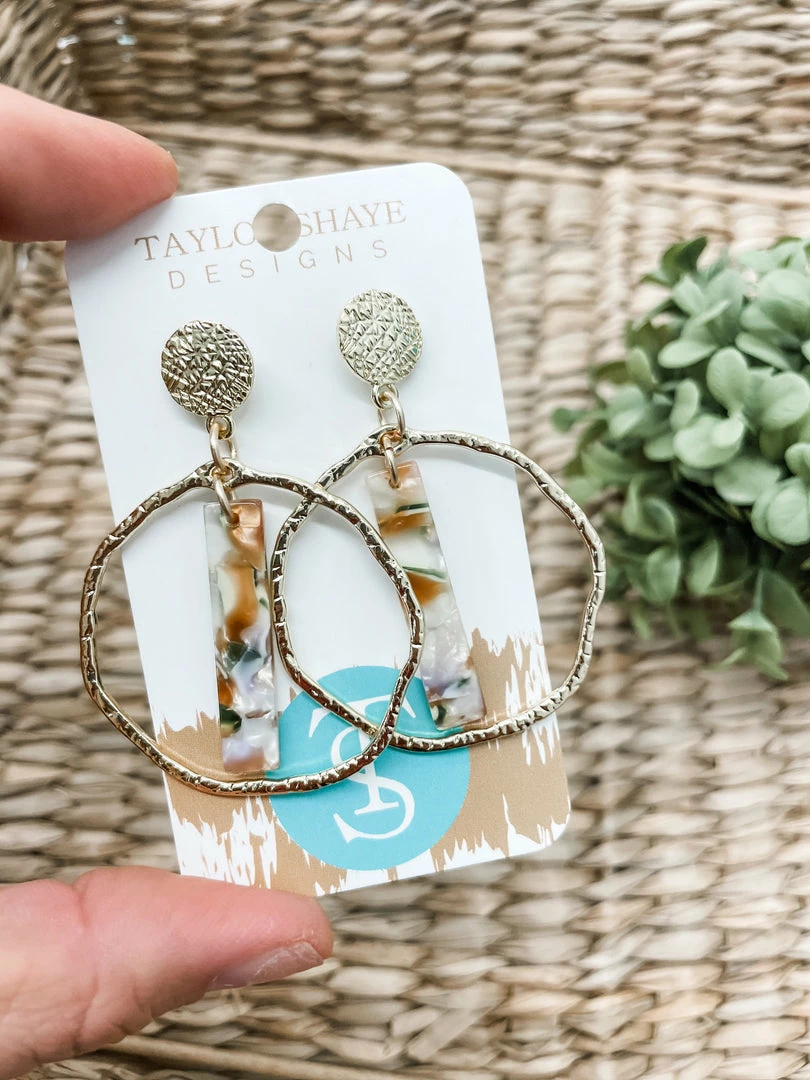 Texas Bling Angela Pink Sky Hoops 2 Texas Bling Angela Pink Sky Hoops