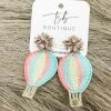 Texas Bling Jewelry Hot Air Balloon Earrings