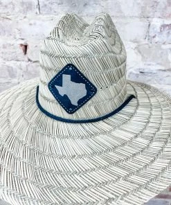 Texas Bling Hats Texas State Straw Hat