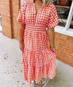 Entro Dresses Josie V Neck Mock Neck Dress