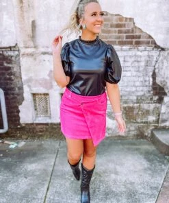 Wild Lilac Bottoms Sienna Corduroy Mini Skirt 9 Wild Lilac Bottoms Sienna Corduroy Mini Skirt