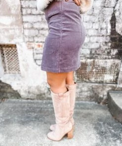 Kori Bottoms Nickie Corduroy Mini Skirt