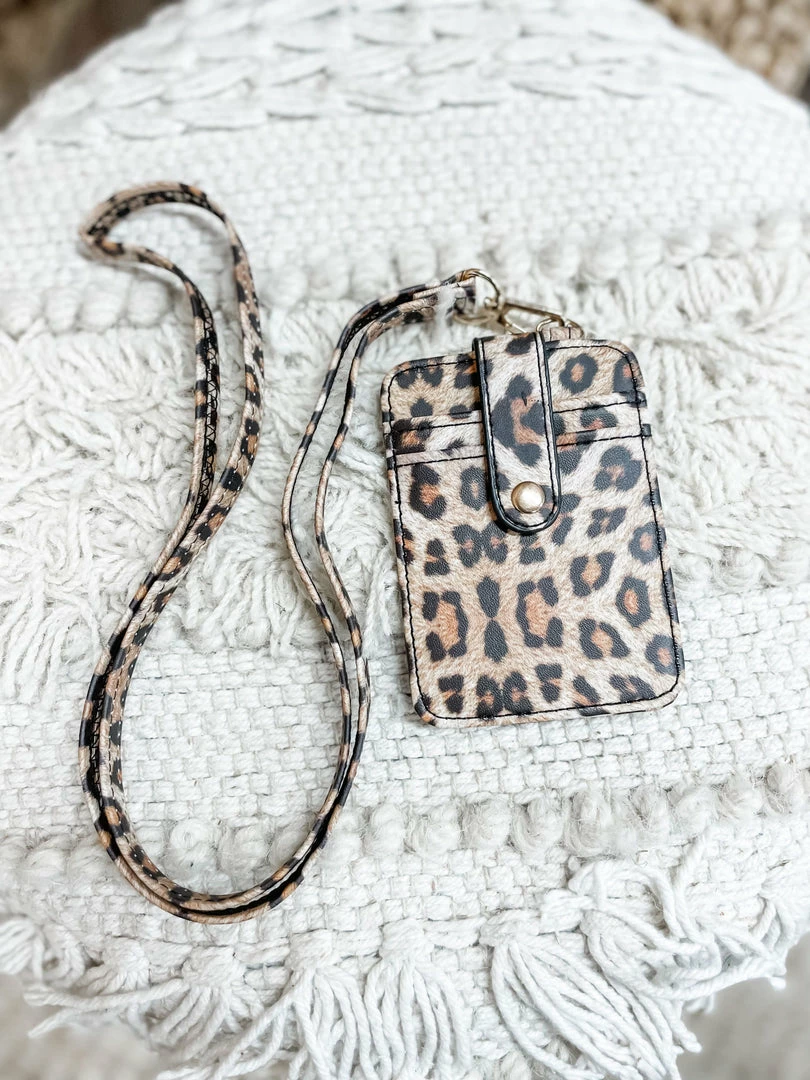 Texas Bling Julia ID Wallet- Leopard 1 Texas Bling Julia ID Wallet- Leopard