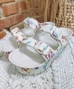 Mia Shoes Kiana Sandals- Flower