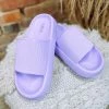 Mia Lexa Slide Sandals- Lavender Shoes