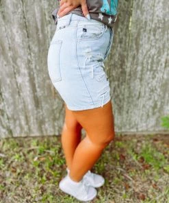 Kancan Denim Daphne 90's Boyfriend Mid Short