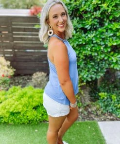 Haptics Take Me Away: Resort Edition Trinity Rib Halter Neck Tank Top 10 Haptics Take Me Away: Resort Edition Trinity Rib Halter Neck Tank Top