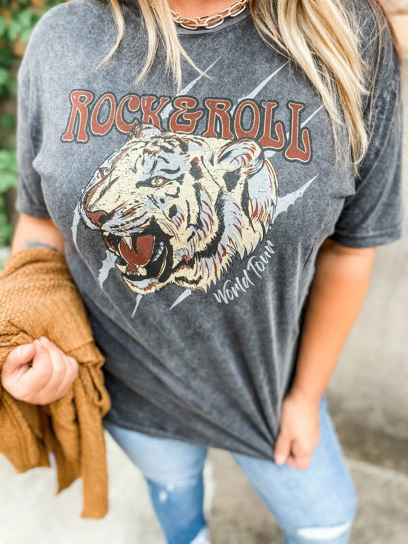 G Ink Graphic Tees World Tour Tiger 2 G Ink Graphic Tees World Tour Tiger