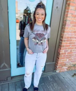 G Ink Sweet Child Of Wine Graphic Tees