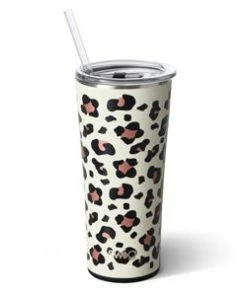 Texas Bling Printed Tumbler 22oz - Luxy Leopard