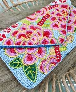 Texas Bling Tropical Garden Clutch Bags