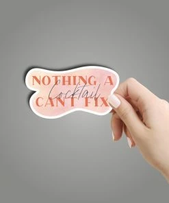 Texas Bling Nothing A Cocktail Can't Fix Sticker Stickers