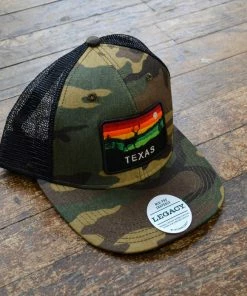 Texas Bling Texas Horizon Hat- Camo Hats