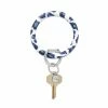 Texas Bling Gifts Navy Leopard Collection Key Ring