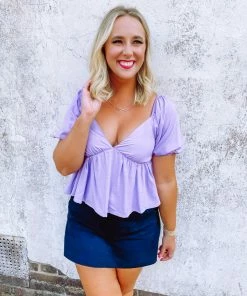 Idem Ditto Mackenzie Sweetheart Flowy Top Tops