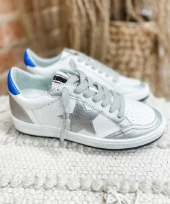 Shu Shop Rosalia Star Sneaker- Silver