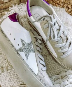 Shu Shop Petula Star Sneaker- Fuchsia