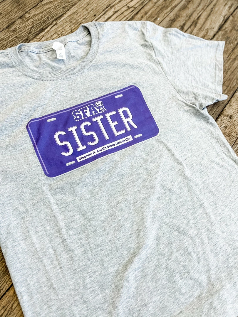 G Ink License Plate SFA Sister- Youth 1 G Ink License Plate SFA Sister- Youth